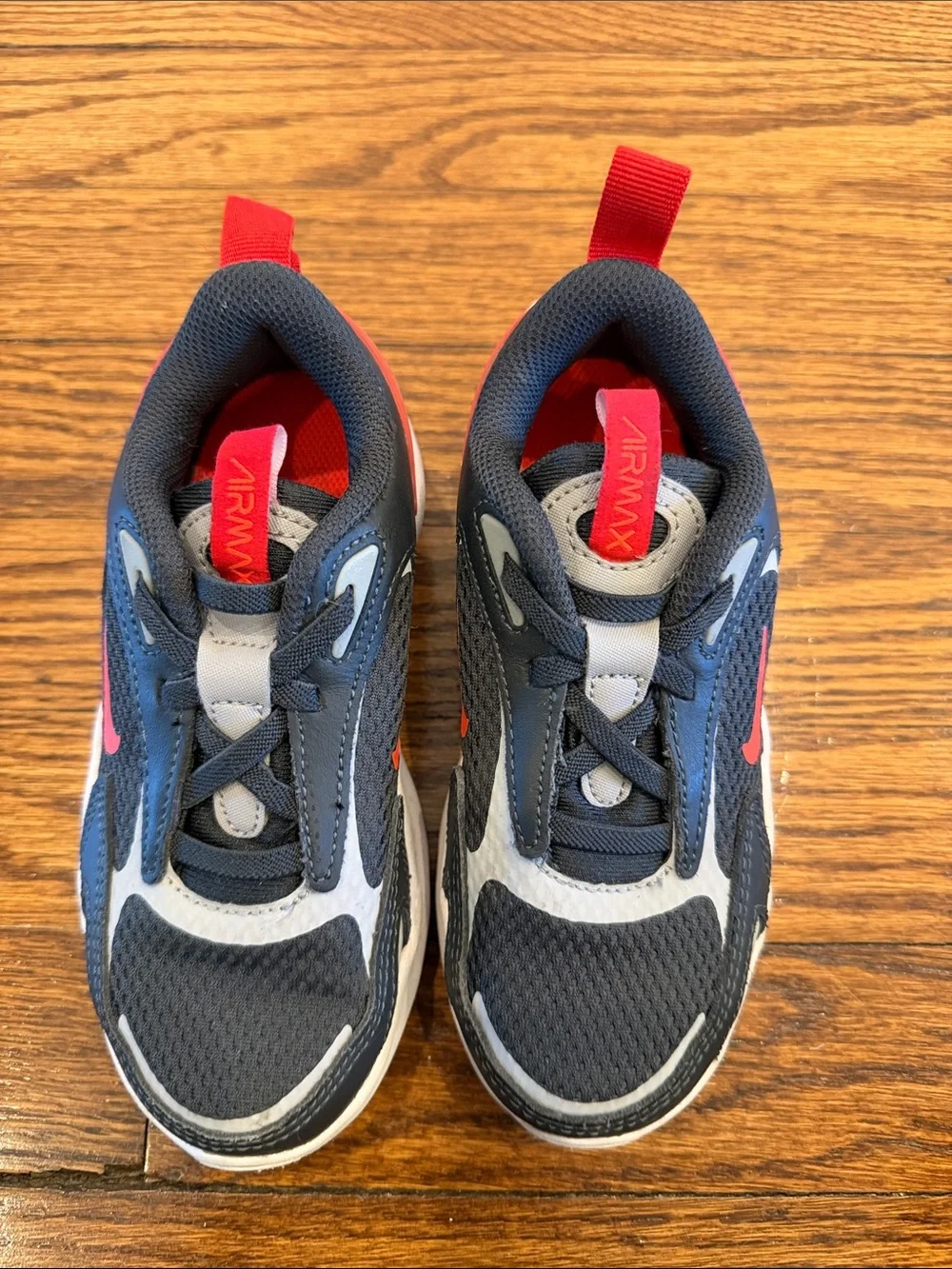Nike Kids' Black and Red Athletic Sneakers